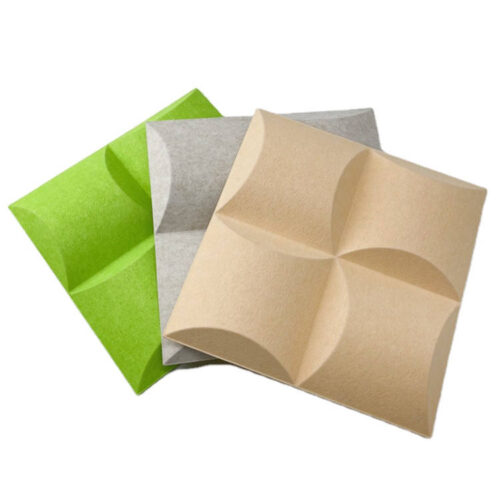 3D acoustic panels