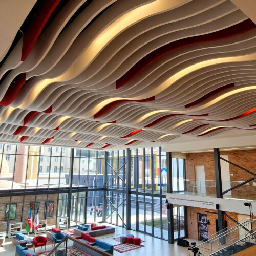 photobank (5) Wave Acoustic Ceiling Panel