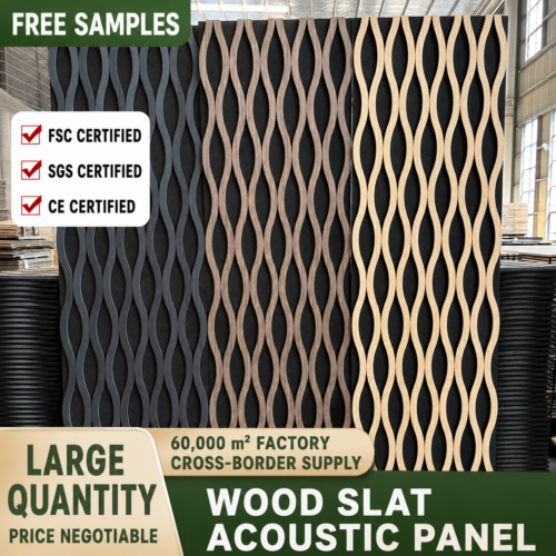 Akupanel Special Shape Slat Acoustic Panel